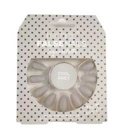 Uñas postizas False Nails Squareletto - Cool Grey