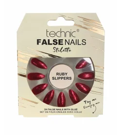 Uñas postizas False Nails Stiletto - Ruby Slippers