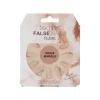 Uñas postizas False Nails Stiletto - Beige Marble
