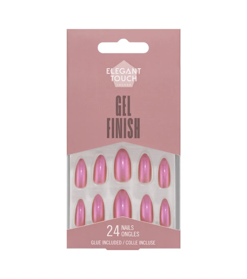 Uñas Postizas Gel Finish - Chocolate Glaze