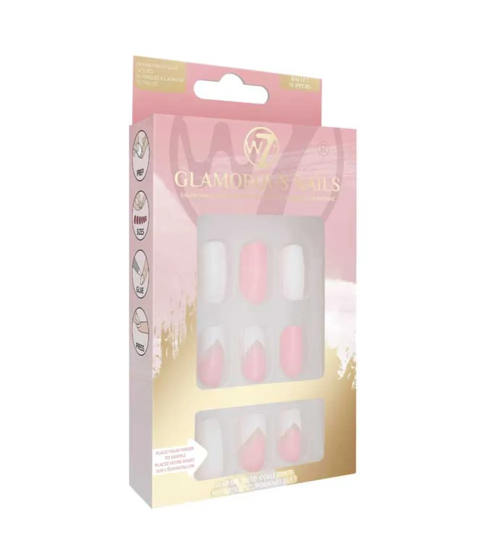 Uñas postizas Glamorous Nails - Ballet Slippers