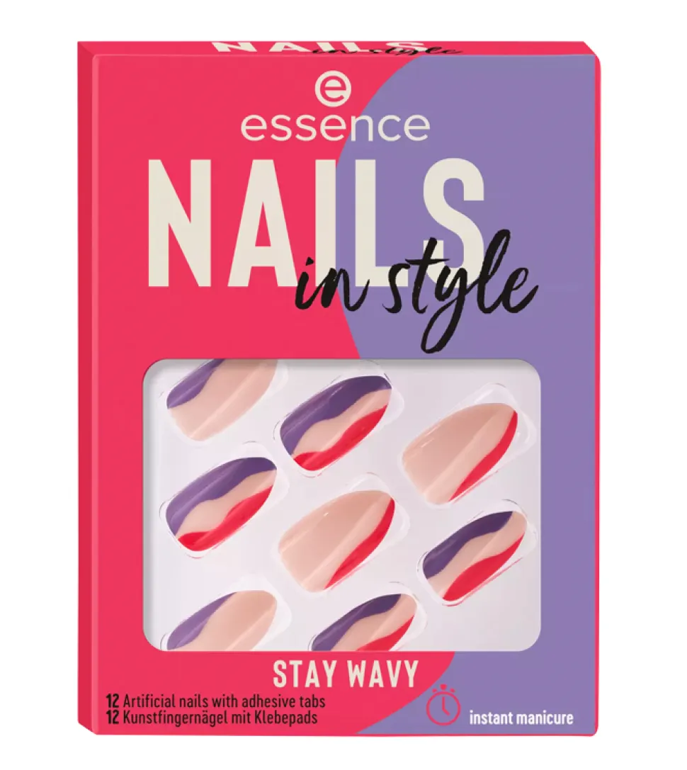 Uñas postizas Nails in Style - 13: Stay Wavy