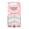 Uñas Postizas Natural French - 126: Small Pink