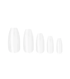 Uñas postizas Naturally Nude - Coffin