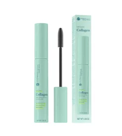 *Vegan Collagen* - Máscara de pestañas voluminizadora HypoAllergenic - Waterproof