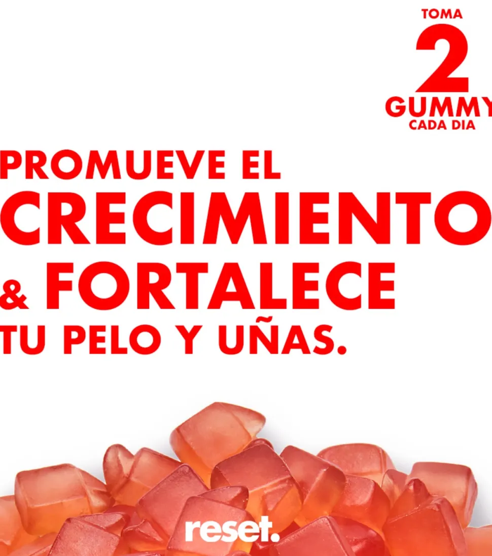 Vitaminas para cabello y uñas Hair & Nails Vitamin Gummies