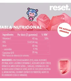 Vitaminas para la piel Skin Prebiotic Gummies