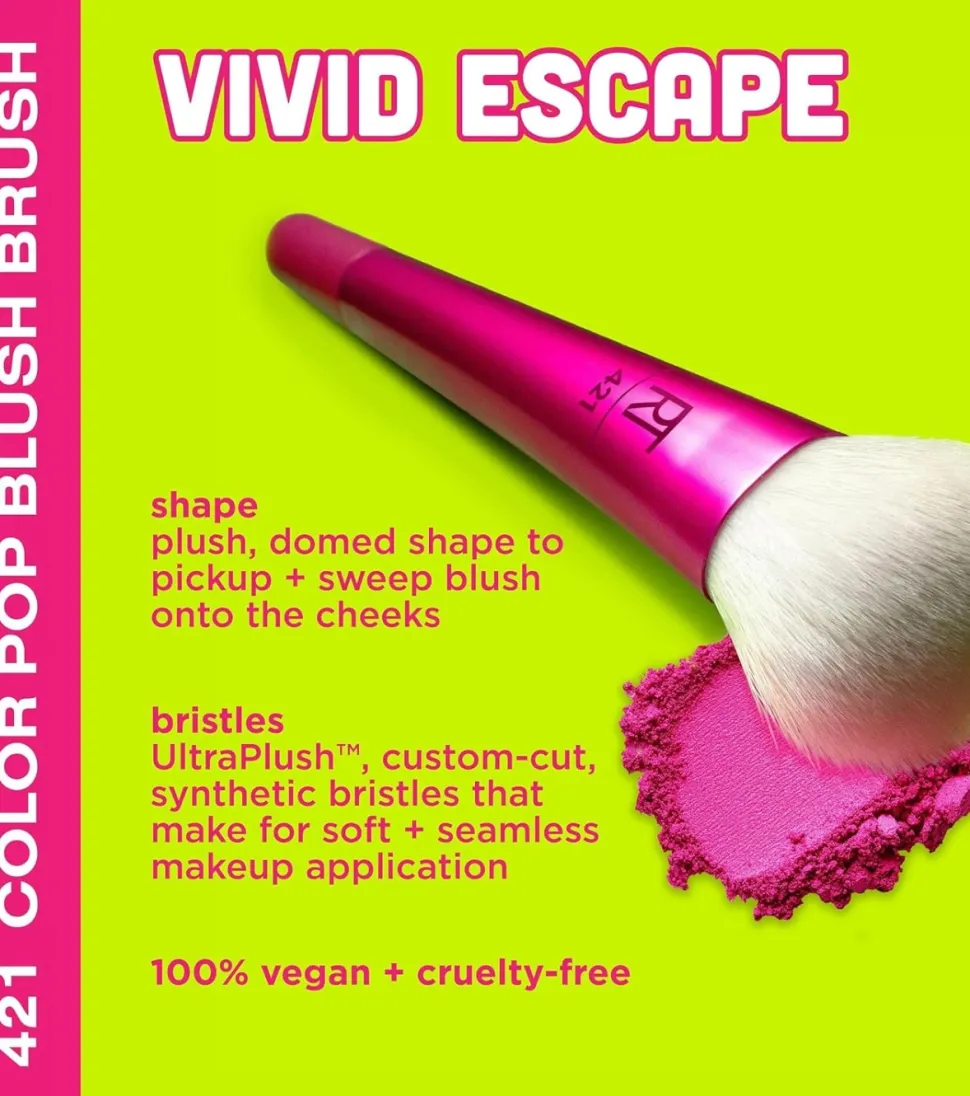 *Vivid Escape* - Brocha para colorete Color Pop - 421