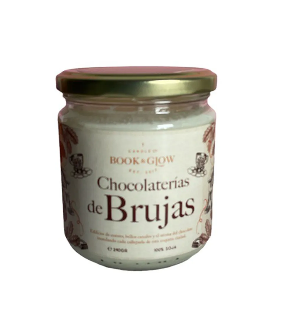 *Wanderlust* - Vela de soja - Chocolaterías de Brujas