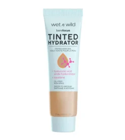 Wet N Wild - Base de maquillaje Bare Focus Tinted Hydrator - Medium Tan