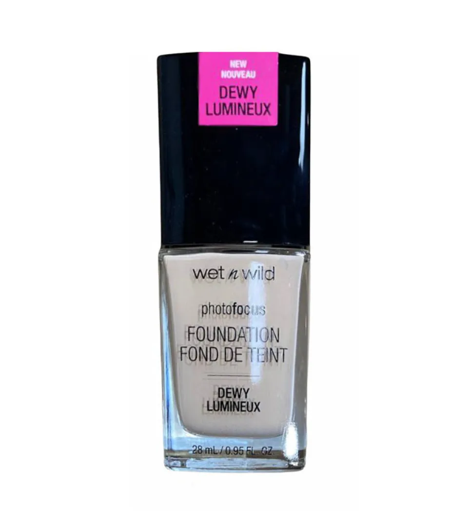 Wet N Wild - Base de maquillaje Photofocus Dewy - Nude Ivory