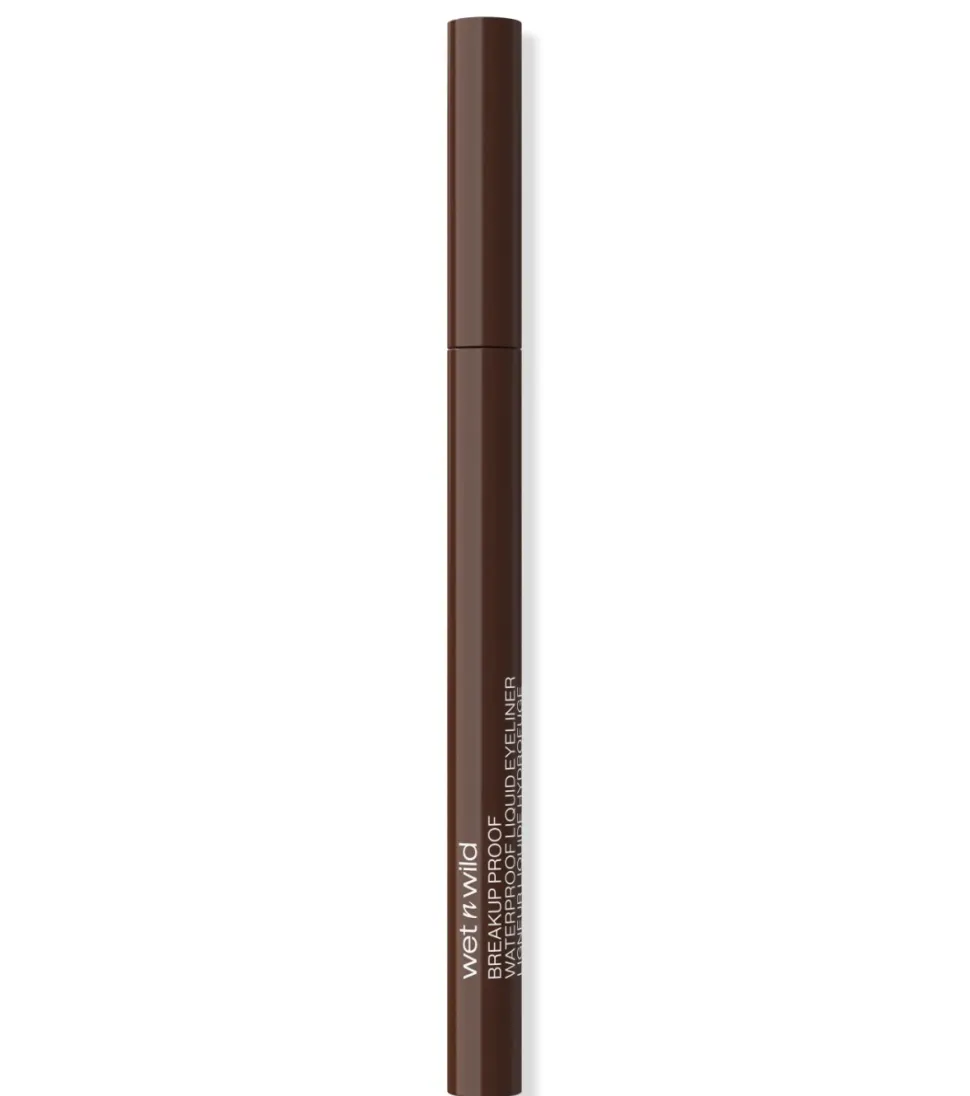 Wet N Wild - Delineador de ojos líquido waterproof Breakup Proof - Brown