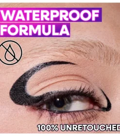 Wet N Wild - Delineador de ojos waterproof Wing Out - Ultra Black