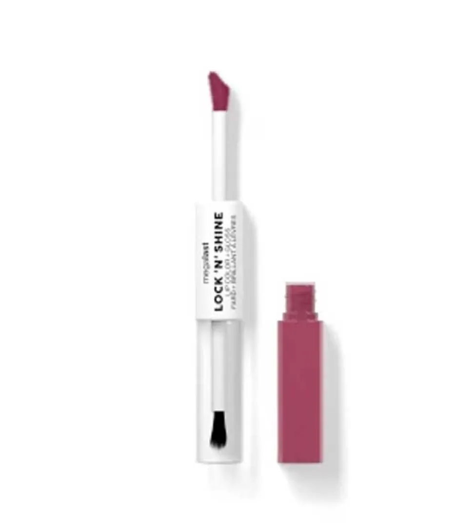 Wet N Wild - Dúo de labial y brillo Mega Last Lock ‘N’ Shine - Pinky promise