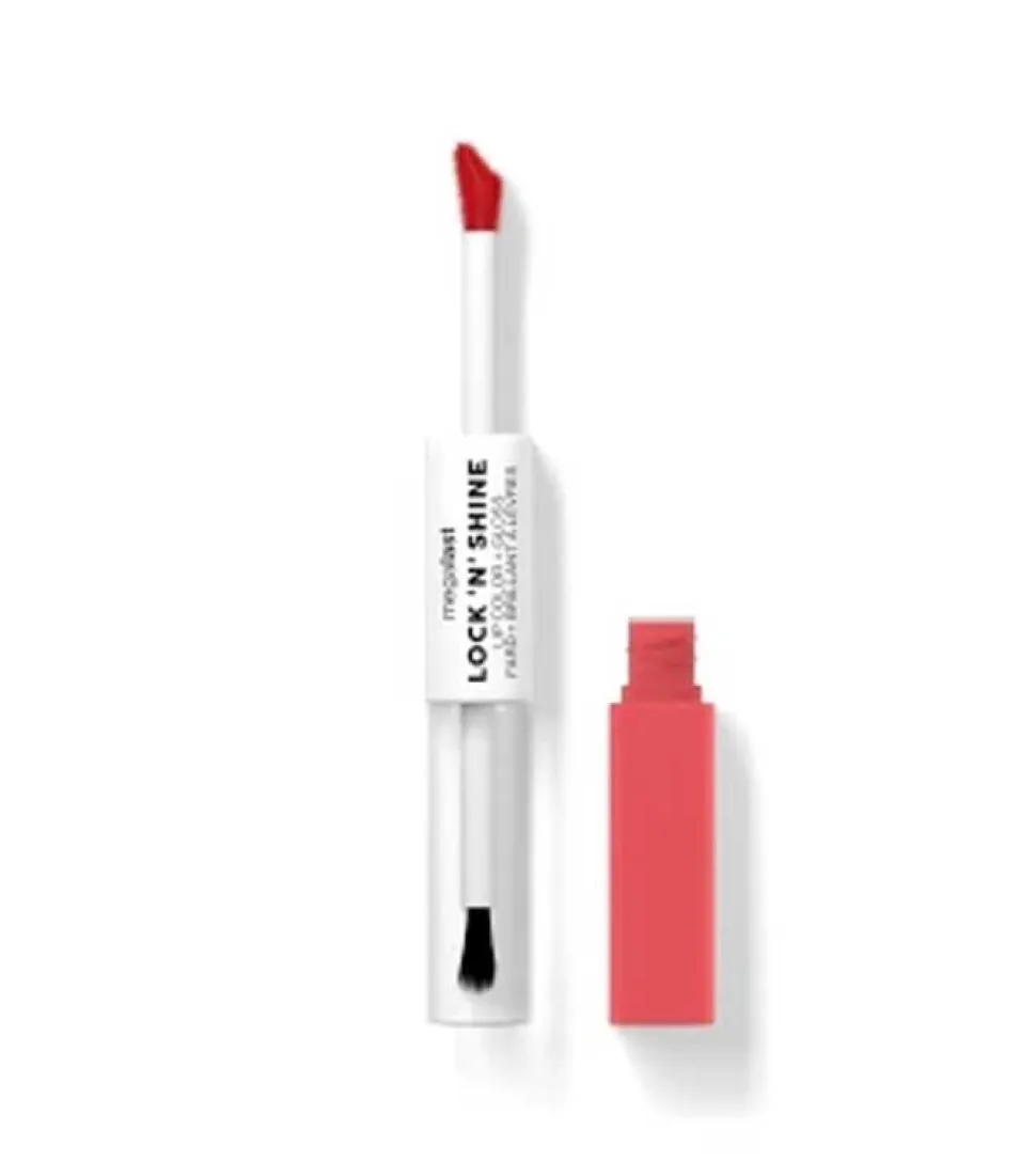 Wet N Wild - Dúo de labial y brillo Mega Last Lock ‘N’ Shine - Shining hibiscus
