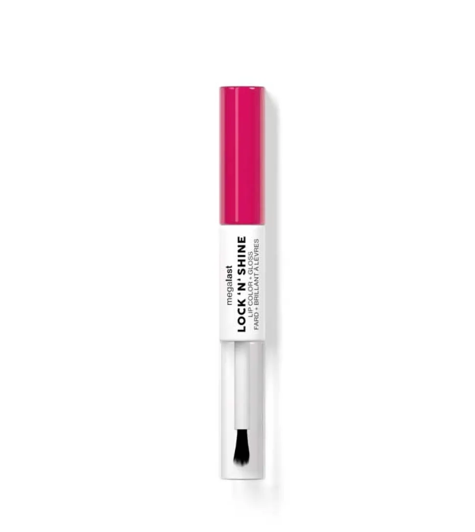 Wet N Wild - Dúo de labial y brillo Mega Last Lock ‘N’ Shine - Irresistible