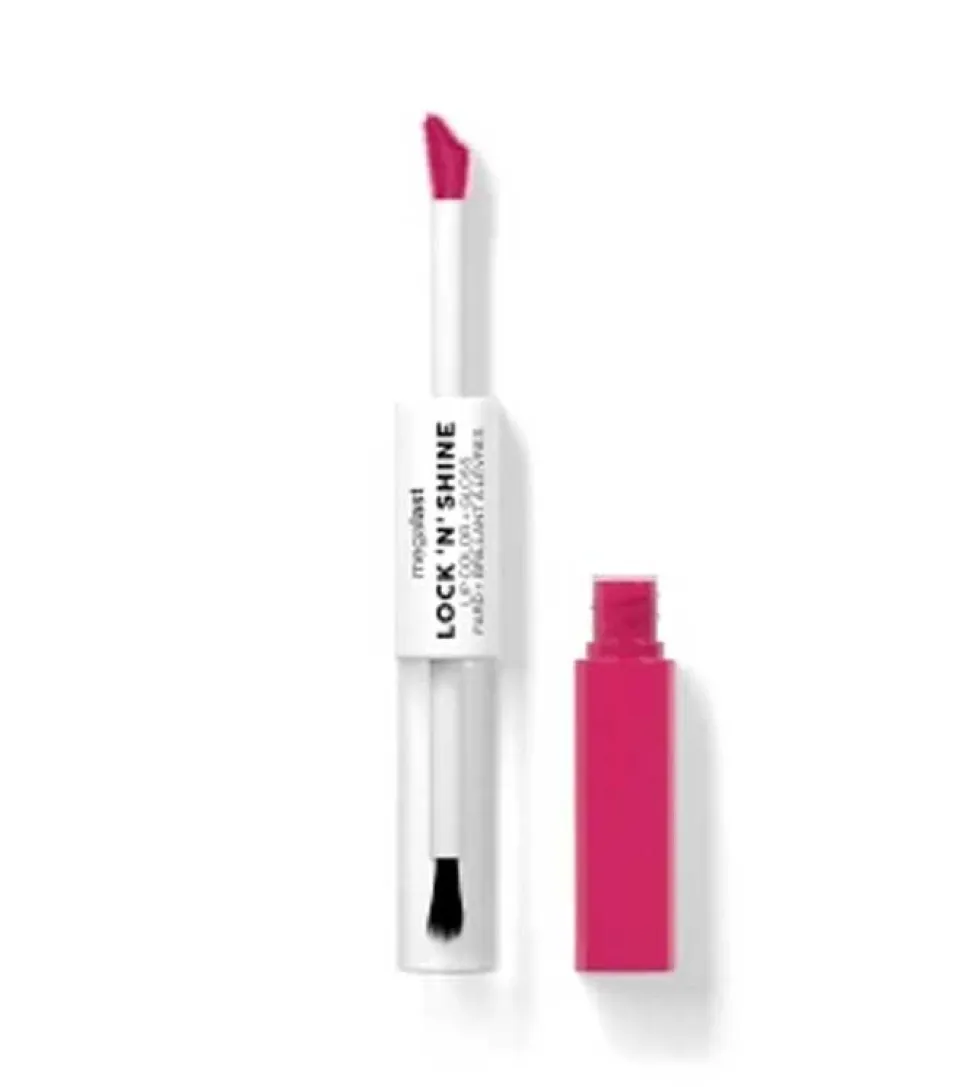 Wet N Wild - Dúo de labial y brillo Mega Last Lock ‘N’ Shine - Irresistible