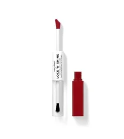Wet N Wild - Dúo de labial y brillo Mega Last Lock ‘N’ Shine - Red-y for me