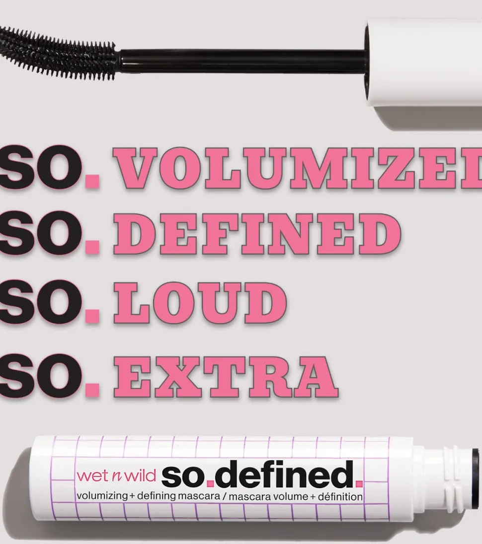Wet N Wild - Máscara de pestañas So Defined