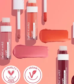 Wet N Wild - Tinte para labios y mejillas megaglow - Berry True