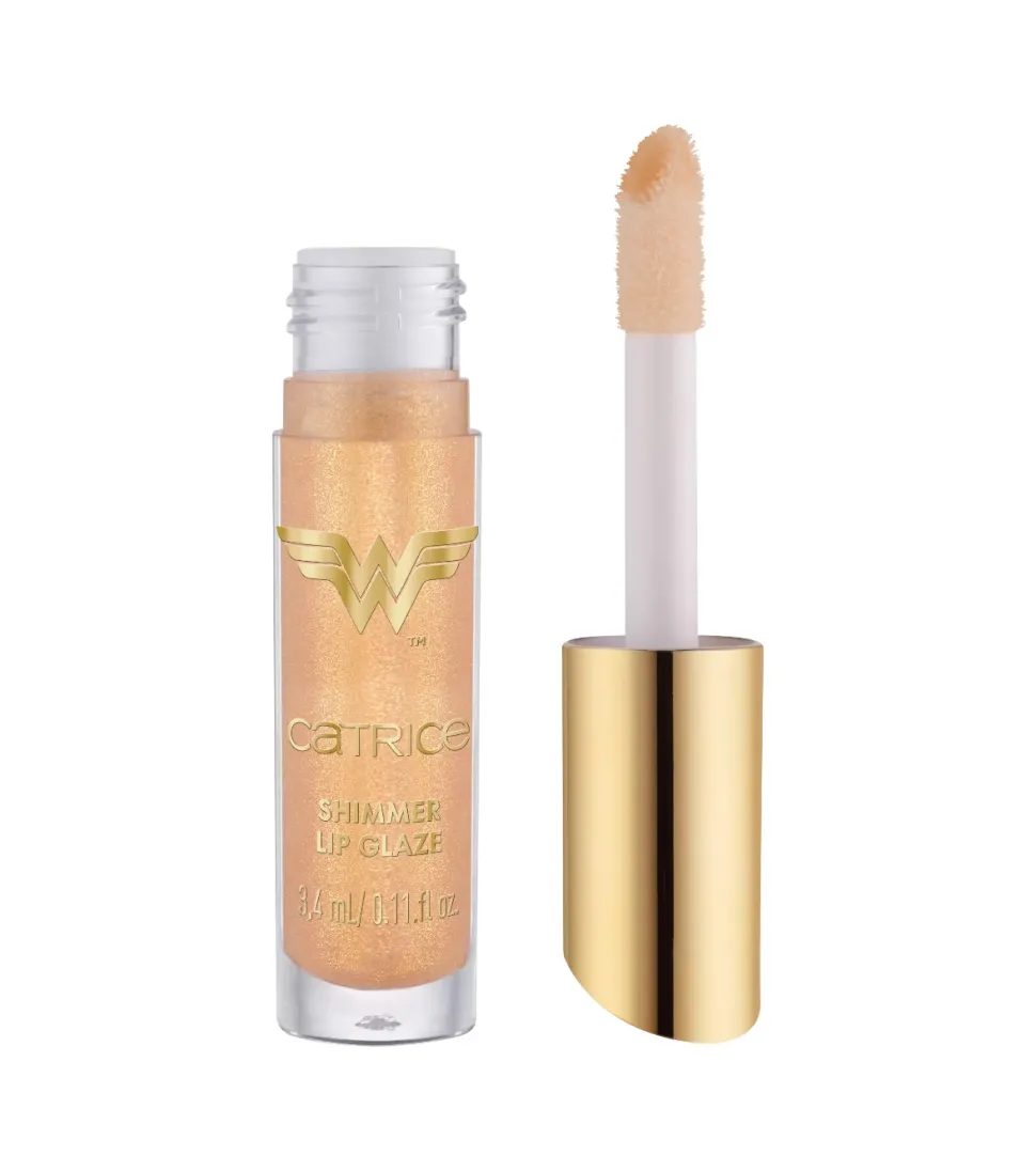 *Wonder Woman* - Brillo de labios Shimmer Lip Glaze - 010: Believe In Wonder