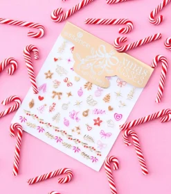 *Xmas Kisses* - Pegatinas para uñas - Mistletoe Magic, Stick Around!