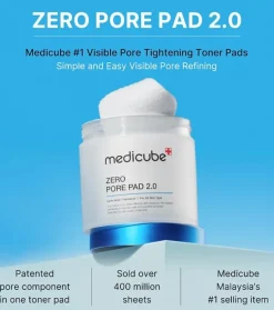 *Zero Pore* - Almohadillas exfoliantes con AHA+BHA - 70pcs