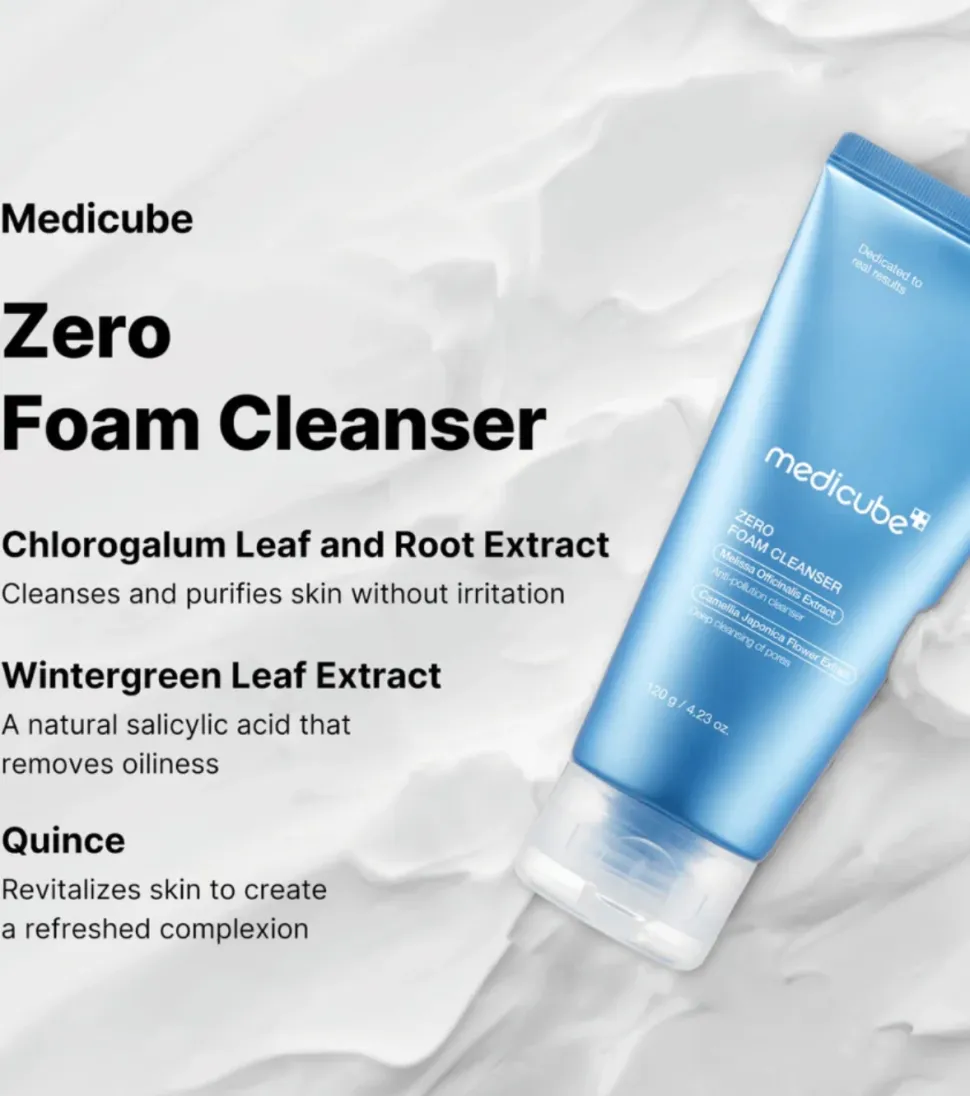 *Zero Pore* - Limpiador facial en espuma