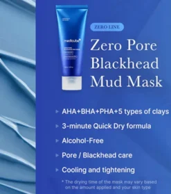 *Zero Pore* - Mascarilla con AHA, BHA y PHA Blackhead Mud Mask