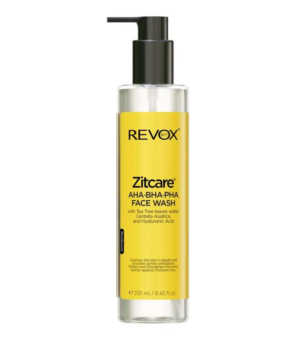 *Zitcare* - Gel de limpieza facial AHA BHA PHA