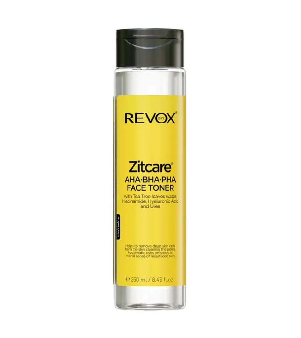 *Zitcare* - Tónico facial AHA BHA PHA